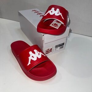 KAPPA Men's Red Adam 2 Sport Slide Sandals in size Men’s 8 New In Box